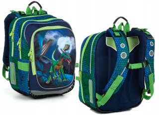 Školská taška, batoh - TOPGAL BACKPACK ŠKOLA TORNISTER ENDY 19013 DRAK
