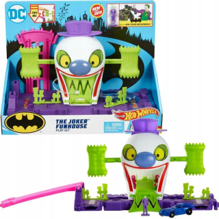 TOR HOT WHEELS CITY BATMAN JOKER VOZIDLO A POSTAVA