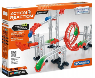 Lopta track štart Action Reaction 50595 Clementoni