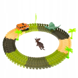 Car Tor Jurassic Dinosaur + auto 78el