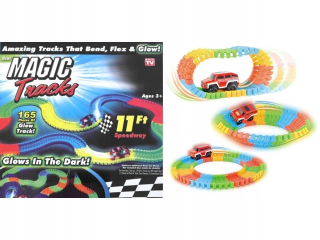 Racing pretekárske okruhy Glow magické Skladby