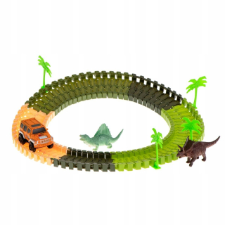 Auto Racing Car Dinosaury 106el