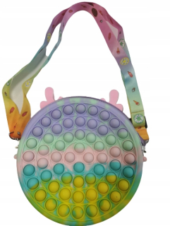 Push Push IT Bag dúha Push Bubble Pop-It