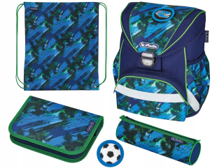 Školská taška - batoh, set, zostava - Tornister Herlitz Ultralight Plus Splash Kit