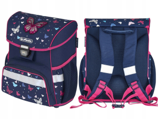 Aktovka - Schoolbag School Backpack Herlitz Loop Butterfly