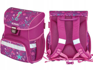Aktovka - SchoolBag School Backpack Herlitz Loop Marine Konik