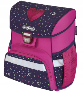 Školská taška, batoh - Škola Satchel Herlitz Loop Tropické srdce