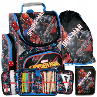 Aktovka - Spiderman School Satchel - 3 element