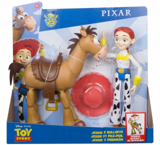 TOY STORY JESSIE 4 KIT figúrky a HORSE MUSTANG