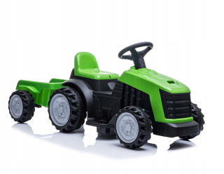 Batériový traktor s prívesom