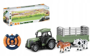 Traktor R / C s prívesom s balustrády