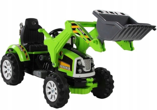 Traktor s lyžičkou so zvukovým batériou