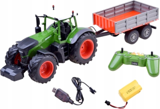 TRAKTOR S PRÍVESOM RC MODEL NA DIAĽKOVÉ OVLÁDANIE