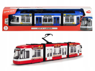 Dickie TRAM CITY LINER TOY LARGE 46 CM