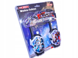 TRANSFORMERS Walkie Talkie vysielačky telefóny