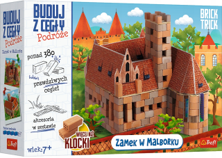 Stavebnica - TREFL Vstavaná z tehál HRAD V MALBORKU 61384 XL