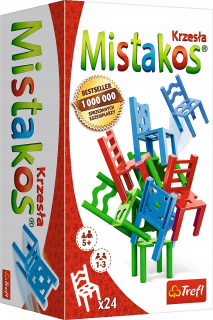 Trefl Hra Mistakos Boj za stolice stoličky 5+