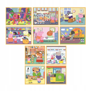 Trefl PUZZLE 10W1 Pippa 329 EL