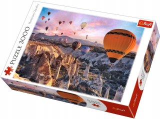 Trefl 3000 Puzzle Balóny nad Kappadokie
