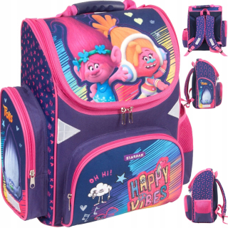 Aktovka - Trolls Troll Satchel School Batchpack Svetlo