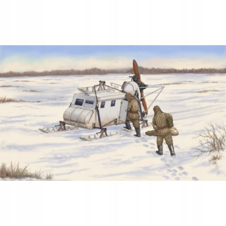 Trumpeter Trumpeter sovietsky NKL-16 snežných skútrov