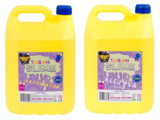 Tubská sada 5L lepidla + aktivátor 5L slime gluty