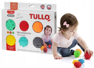 Tully Zmyslové gule gule súprava 6 ks