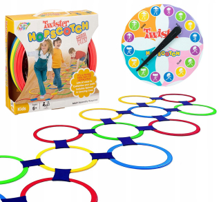Twister Hopscotch Arcade hra vo štíte triede