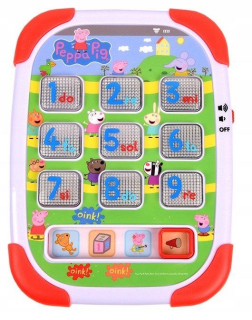 Vzdelávacie tableta J.Polski Pig Peppa