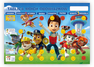 Paw Patrol - Motivačný rada povinnosťou pre názov detského