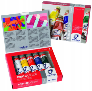 Talens van gogh akrylové farby 5x40ml