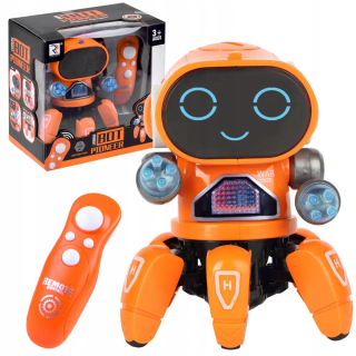 Tancujúci ROBOT na diaľkové ovládanie RC hudobné svetlo RC0505