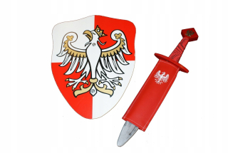 Štít orol šachovnica meč 47 vagína