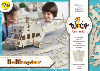 Tektoy Technic model lepenky - Helicopter