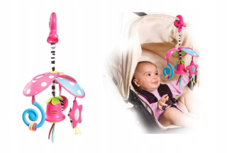 Drobné Láska Carousel Compact Portable klipu Roses