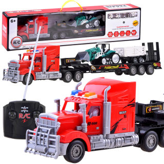 TIR LAWETA + Traktor s prívesom Set R / C RC0208