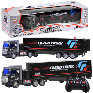 Nákladné auto s návesom kamióna diaľkové ovládanie 27 MHz RC0566