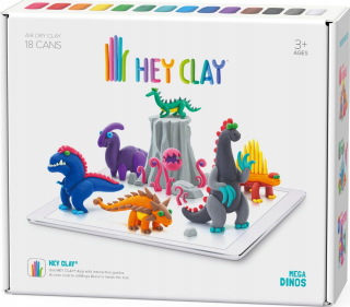Tm Toys HEJ HLINA MEGA DINOS PLASTOVÁ HMOTA