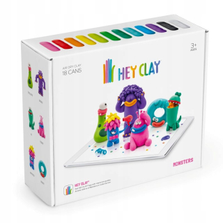 Tm hračky formách z ílovitej zeme PLASTIC HEY MONSTERS