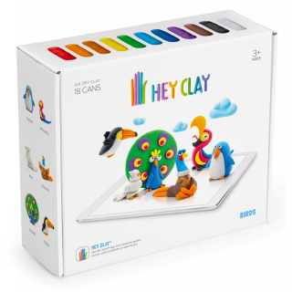 TM hračky Hej Clay plastická hmota Vtáky