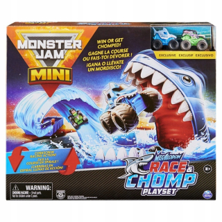 Track Spoločnosť Monster Jam pretekanie Minis sadu s žralok