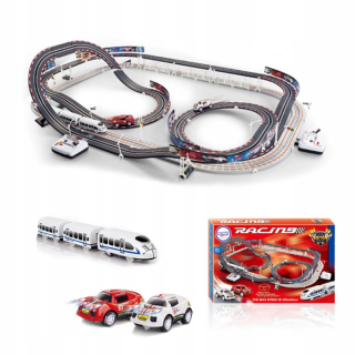 Car Racetrack Elektrická Fronta 2v1