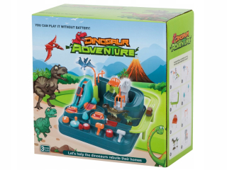 Prekážkový kurz Interaktívne parkovanie dinosaura