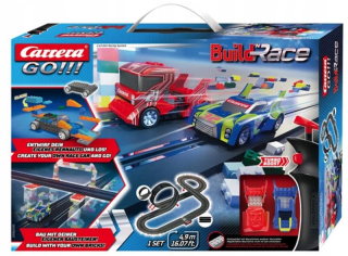 Závodná trať !!! Buildn Race Set 4,9m