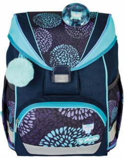 Školský batoh - Herlitz School Bag ultralight Flower Owl