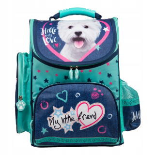 Školská taška, batoh - Škola Satchel My Little Friend Friends Backpack pes