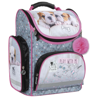 Aktovka - Ergonomický Satchel Cleo a Frank Pes u psov