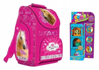 Aktovka - Kazetový bagpack môj malý priateľ kôň