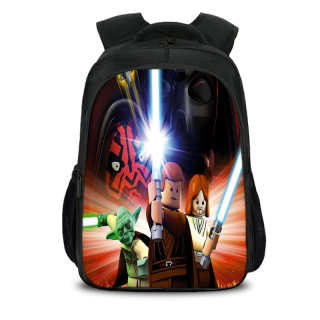 Školská taška na školskú tašku Nový batoh 3D Star Wars