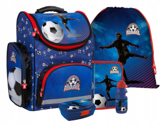 Aktovka - Školská taška Set pre Boy Ball 1 triedy